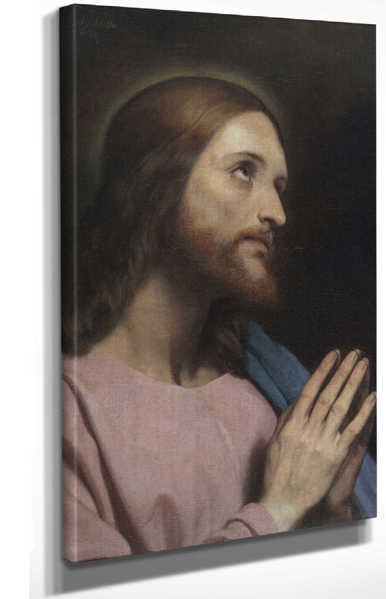 Head Of Christ by Ary Scheffer Posters, Prints, & Visual Artwork