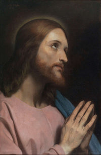 Head Of Christ by Ary Scheffer Posters, Prints, & Visual Artwork