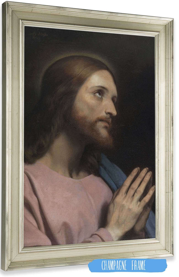 Head Of Christ by Ary Scheffer Posters, Prints, & Visual Artwork