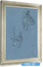 Helmstudien by Johann Peter Krafft Posters, Prints, & Visual Artwork