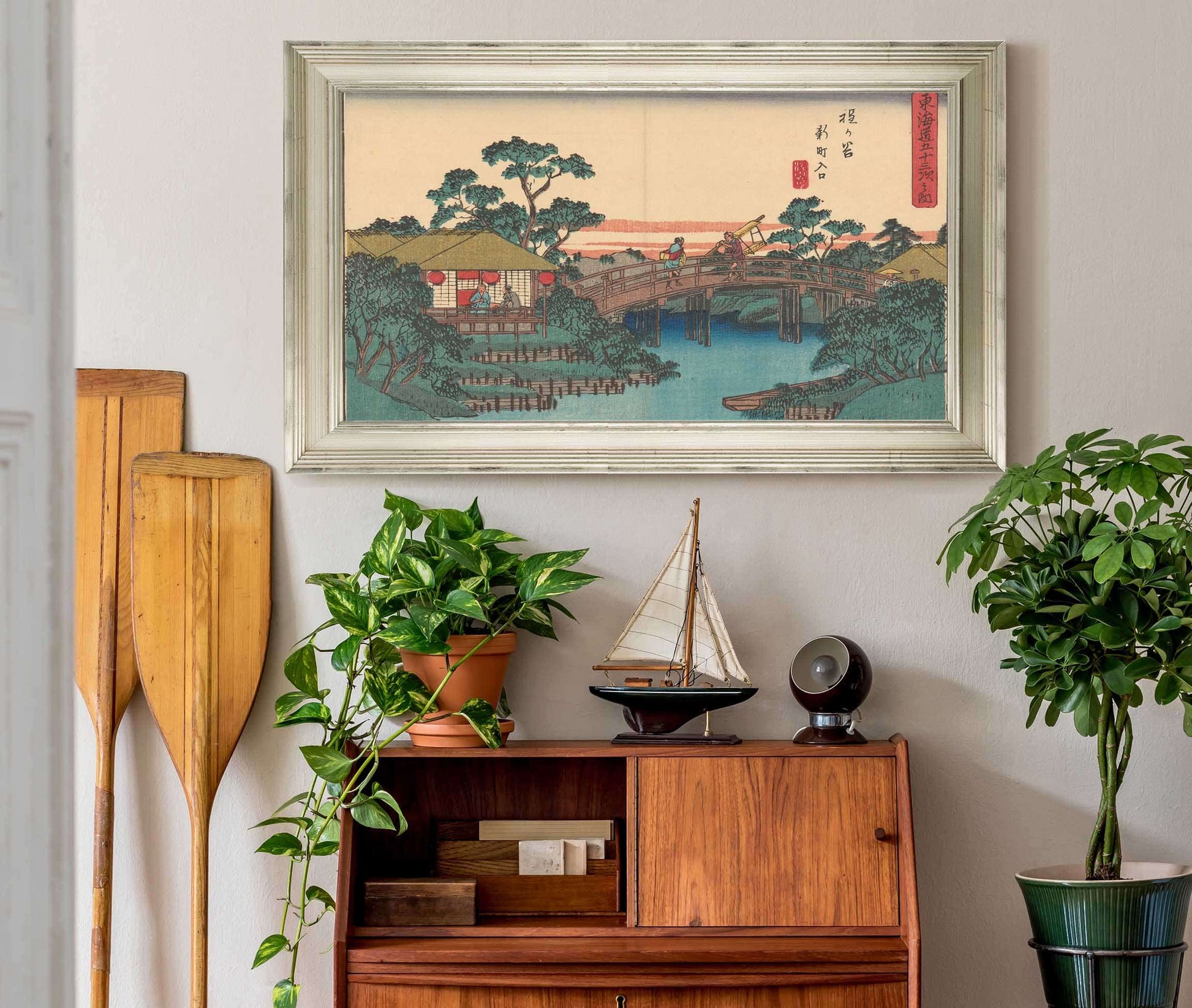 Hodogaya   by Ando Hiroshige Posters, Prints, & Visual Artwork