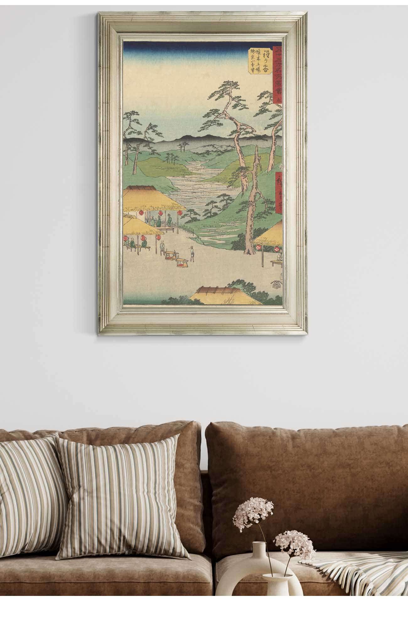 Hodogaya   by Ando Hiroshige Posters, Prints, & Visual Artwork