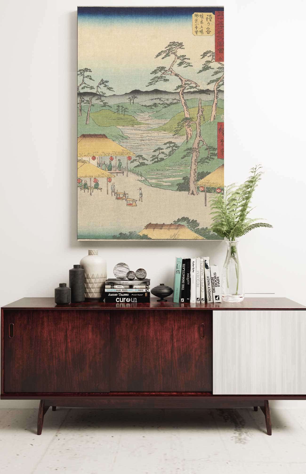 Hodogaya   by Ando Hiroshige Posters, Prints, & Visual Artwork