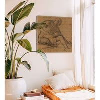 Homme Nu Assis by Pierre Puvis De Chavannes Posters, Prints, & Visual Artwork