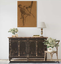 Homme Nu Assis by Pierre Puvis De Chavannes Posters, Prints, & Visual Artwork