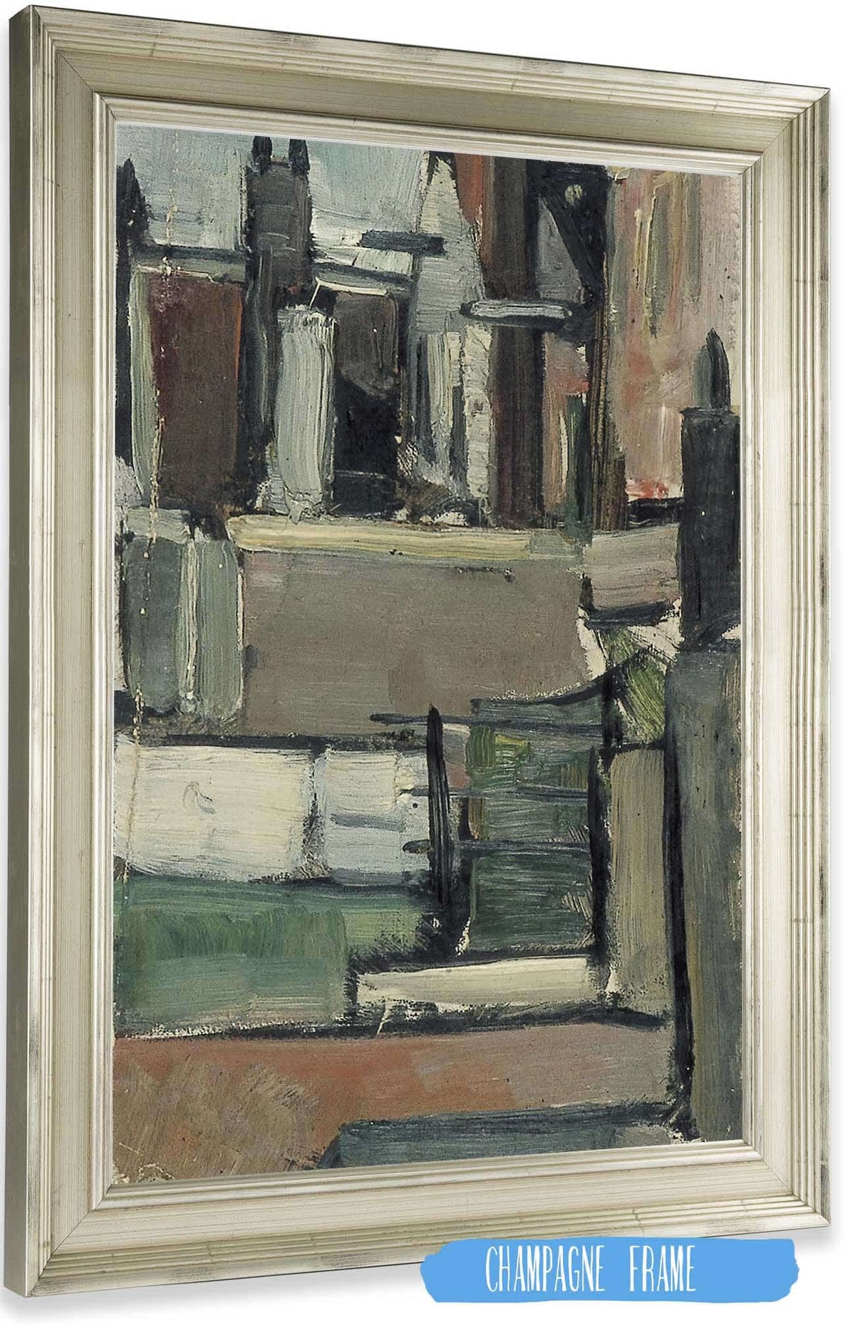 Houses by Theo Van Doesburg Posters, Prints, & Visual Artwork