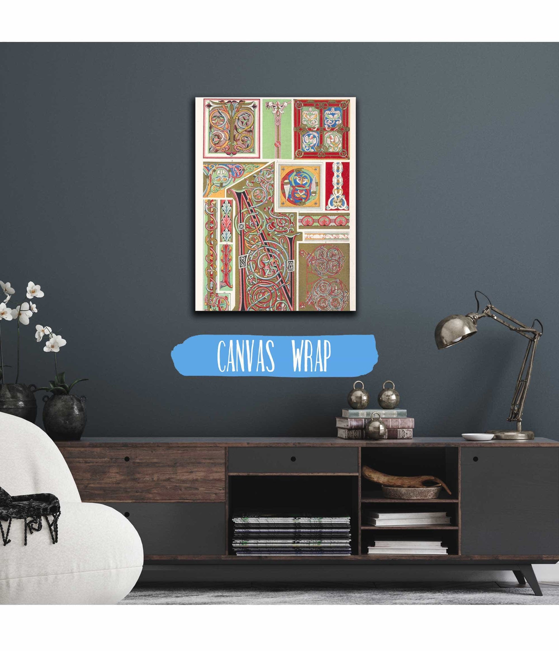 Illuminated Manuscripts No  by Owen Jones Posters, Prints, & Visual Artwork