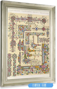 Illuminated Manuscripts No  by Owen Jones Posters, Prints, & Visual Artwork