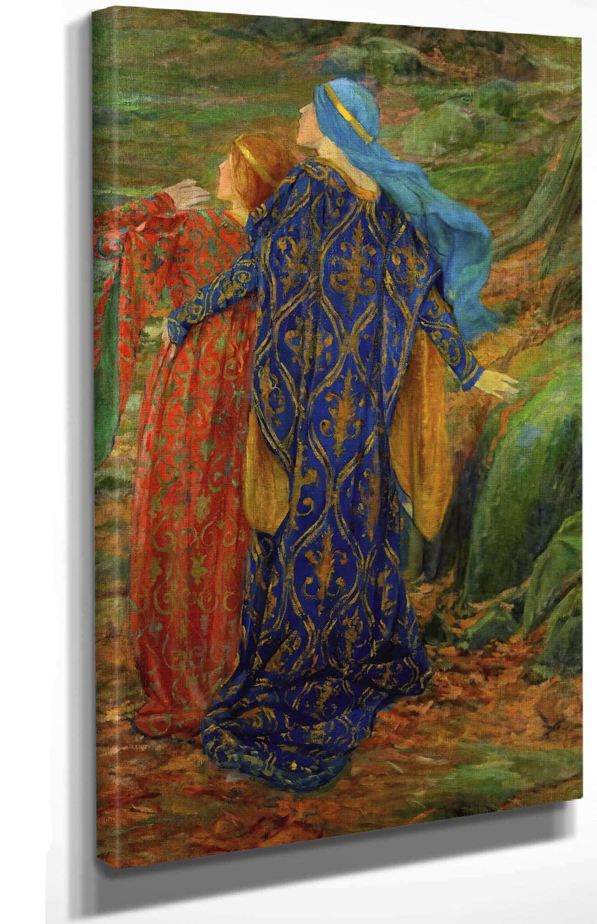 In Awe by Edwin Austin Abbey Posters, Prints, & Visual Artwork