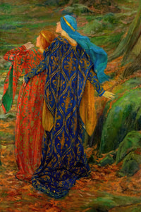 In Awe by Edwin Austin Abbey Posters, Prints, & Visual Artwork