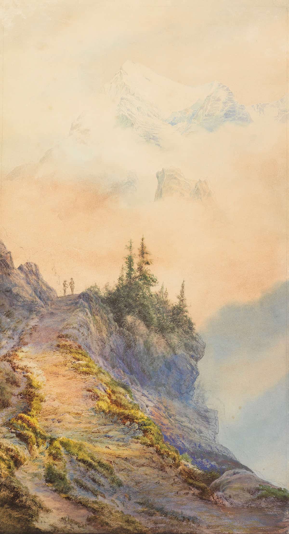 In Den Dolomiten by Edward Theodore Compton Posters, Prints, & Visual Artwork