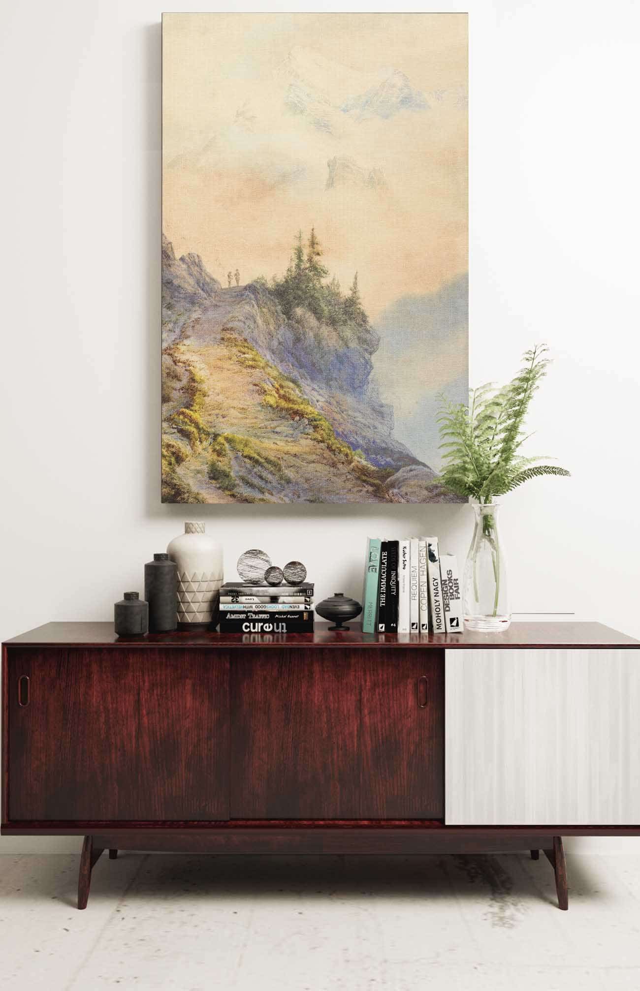 In Den Dolomiten by Edward Theodore Compton Posters, Prints, & Visual Artwork
