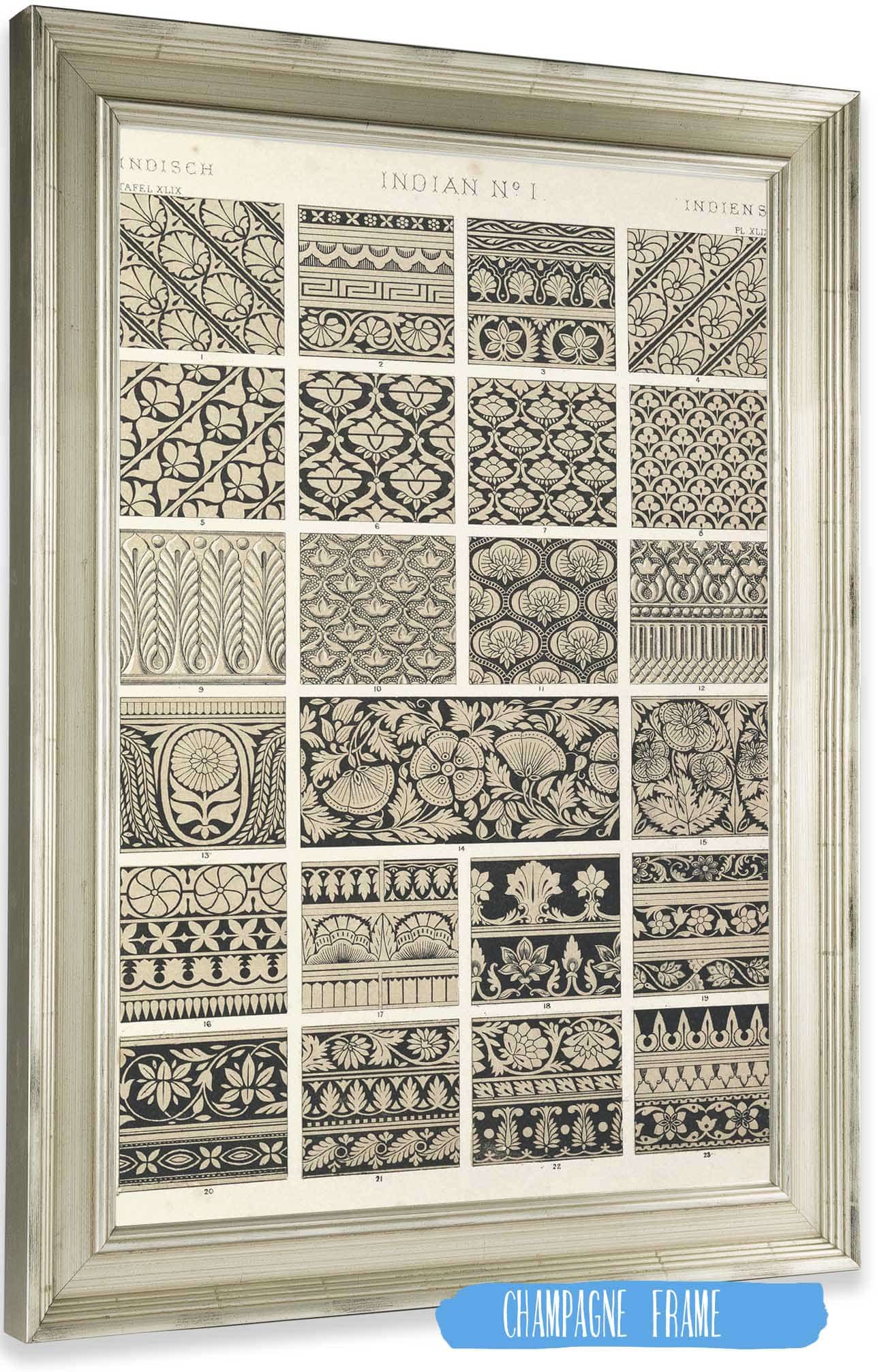 Indian No  by Owen Jones Posters, Prints, & Visual Artwork