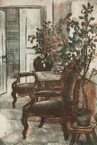 Interior Of Suviranta by Eero Jarnefelt Posters, Prints, & Visual Artwork