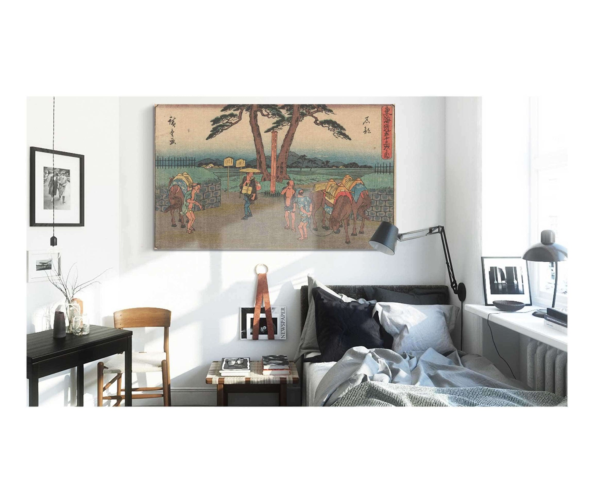 Ishibe   by Ando Hiroshige Posters, Prints, & Visual Artwork