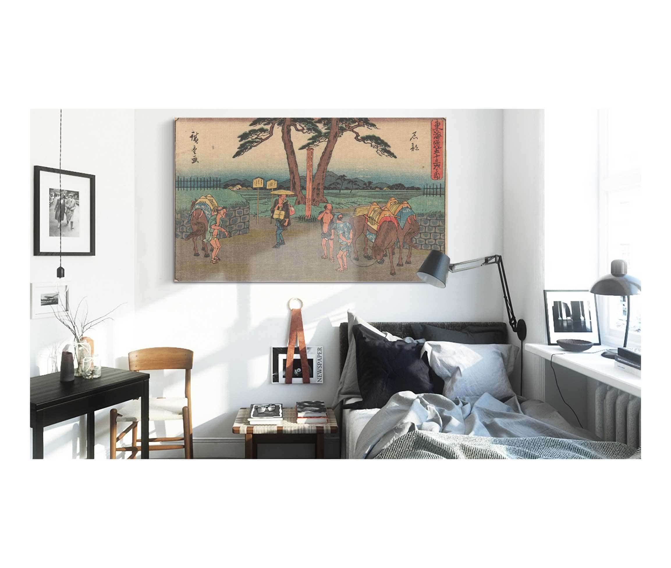 Ishibe   by Ando Hiroshige Posters, Prints, & Visual Artwork