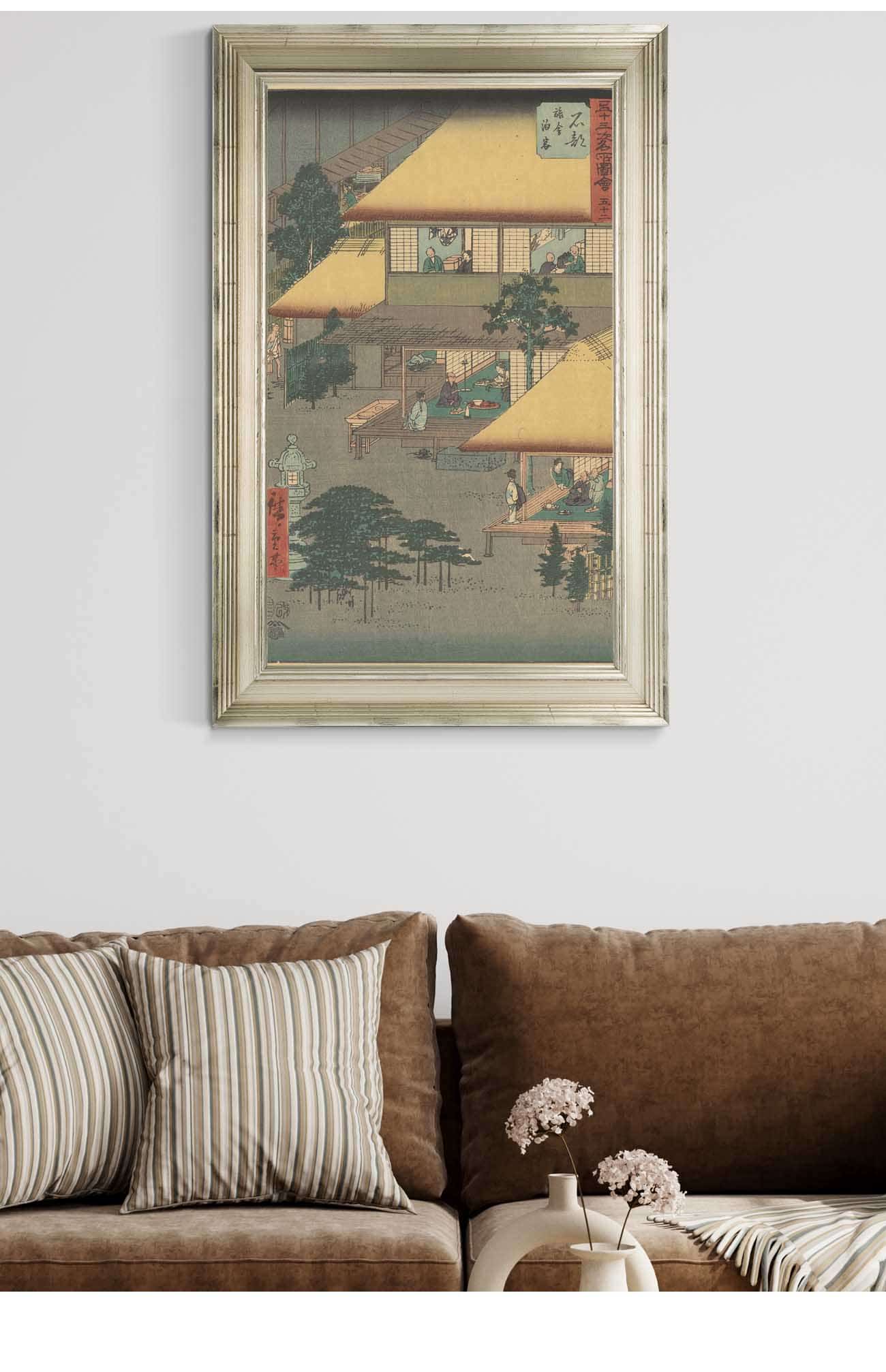 Ishibe   by Ando Hiroshige Posters, Prints, & Visual Artwork