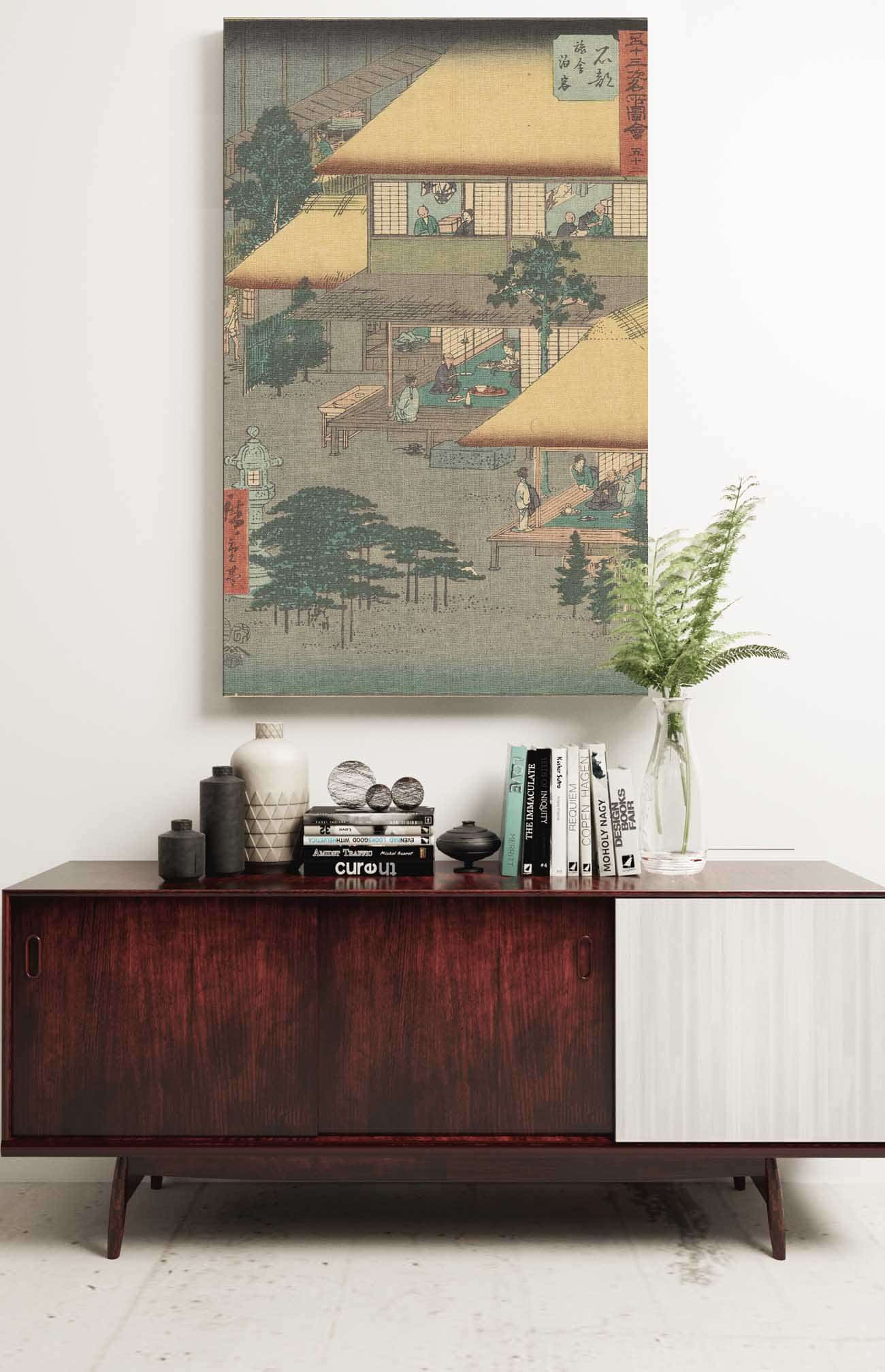 Ishibe   by Ando Hiroshige Posters, Prints, & Visual Artwork