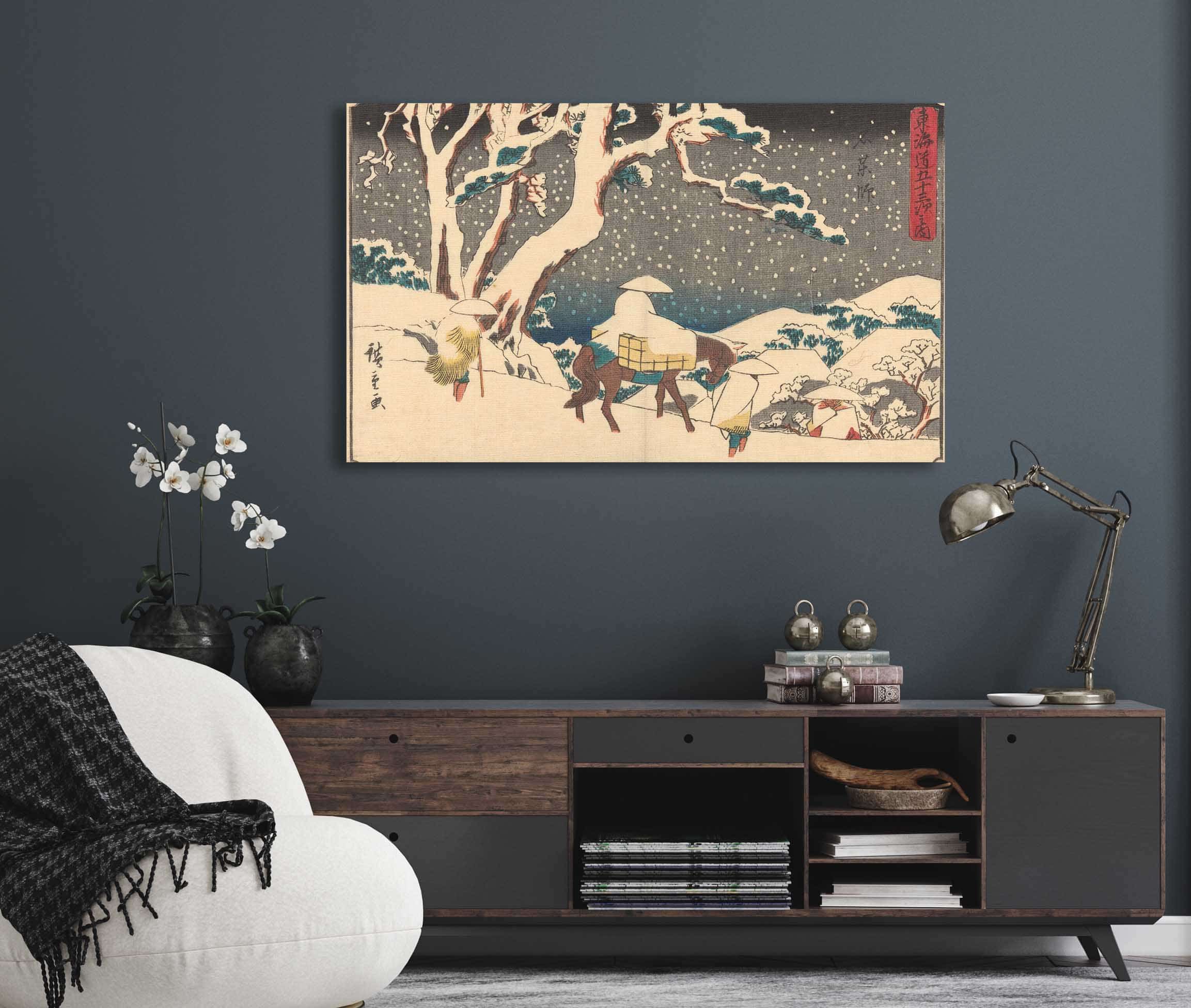 Ishiyakushi   by Ando Hiroshige Posters, Prints, & Visual Artwork