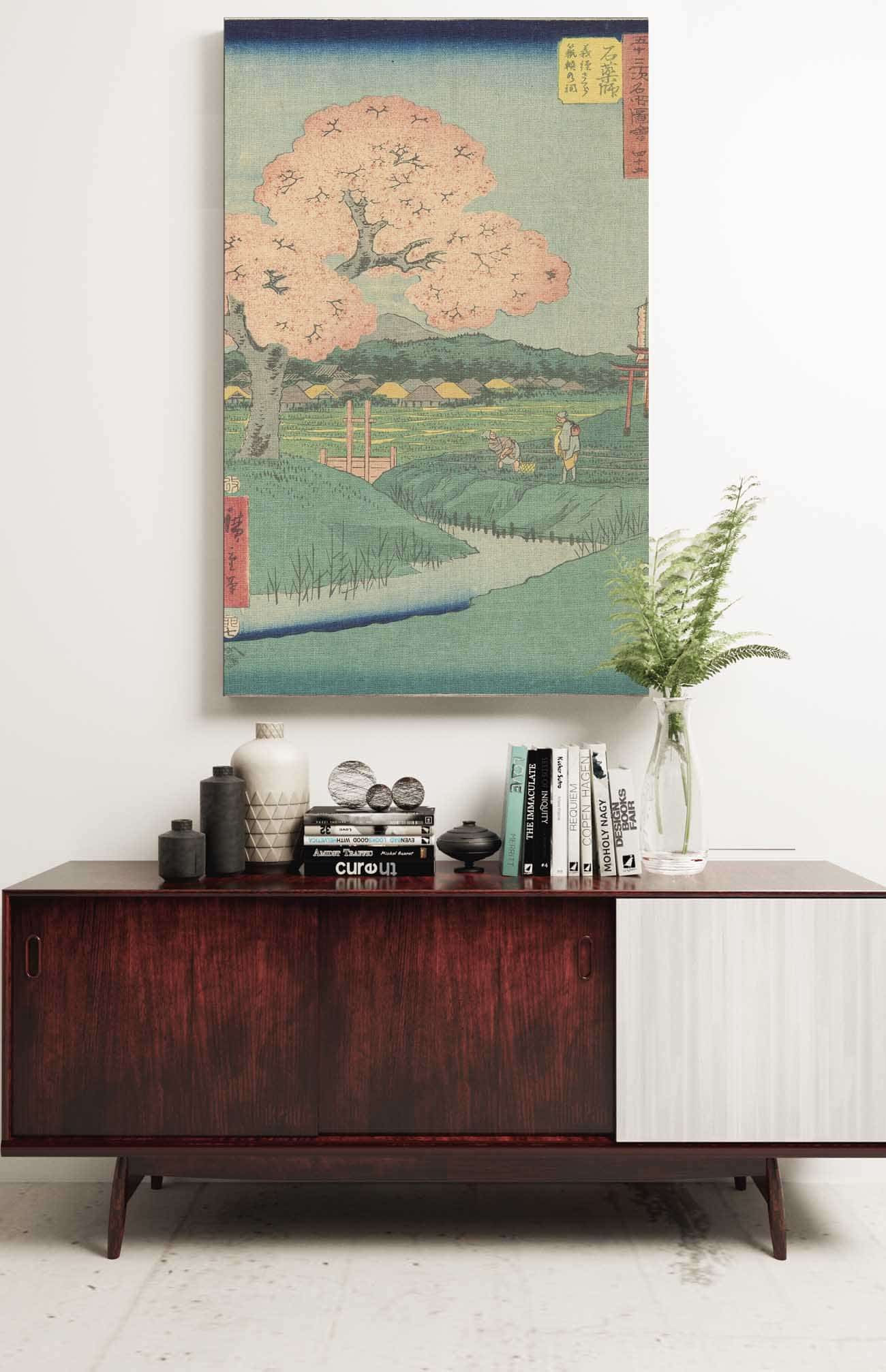 Ishiyakushi   by Ando Hiroshige Posters, Prints, & Visual Artwork