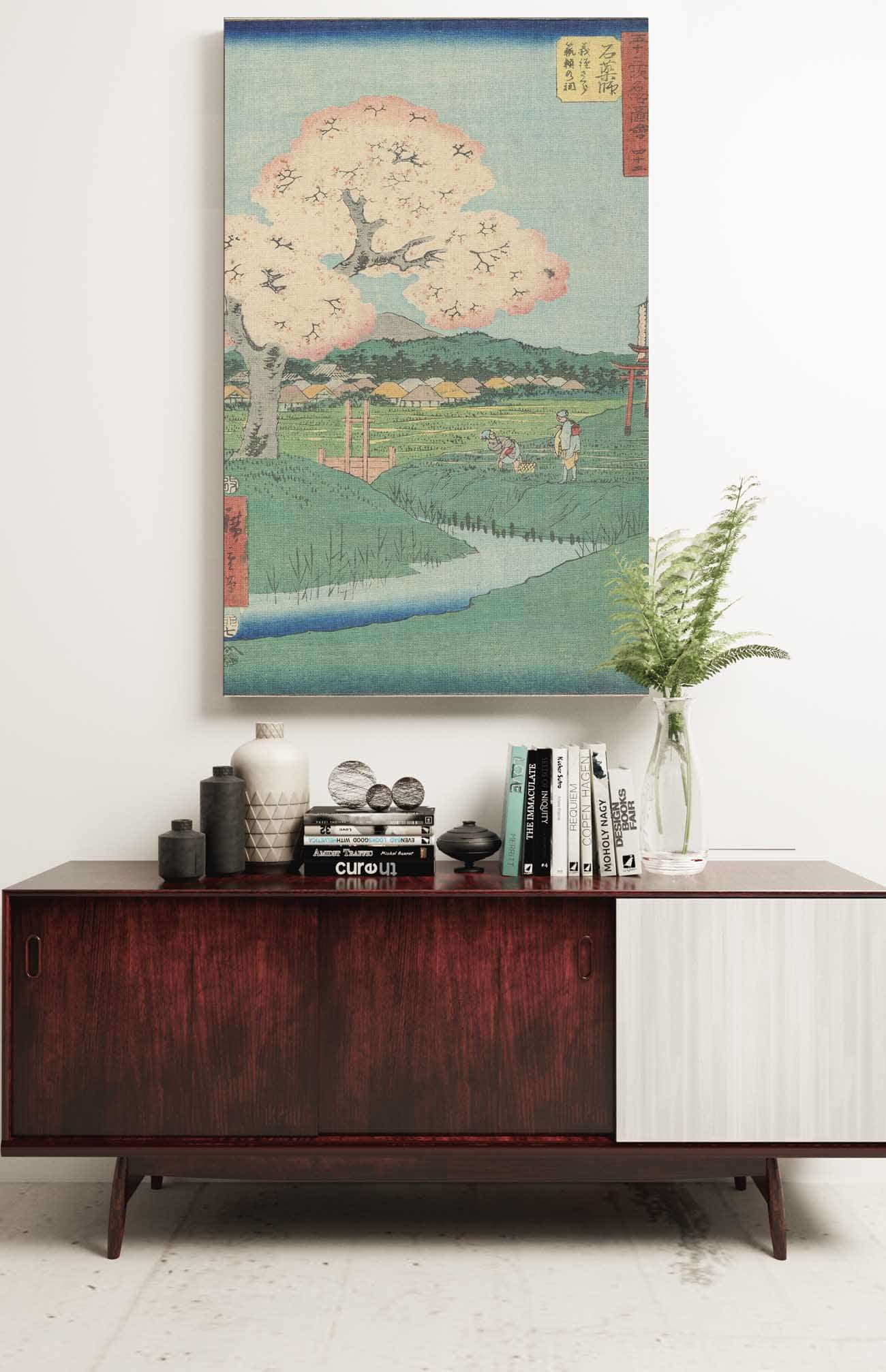 Ishiyakushi   by Ando Hiroshige Posters, Prints, & Visual Artwork