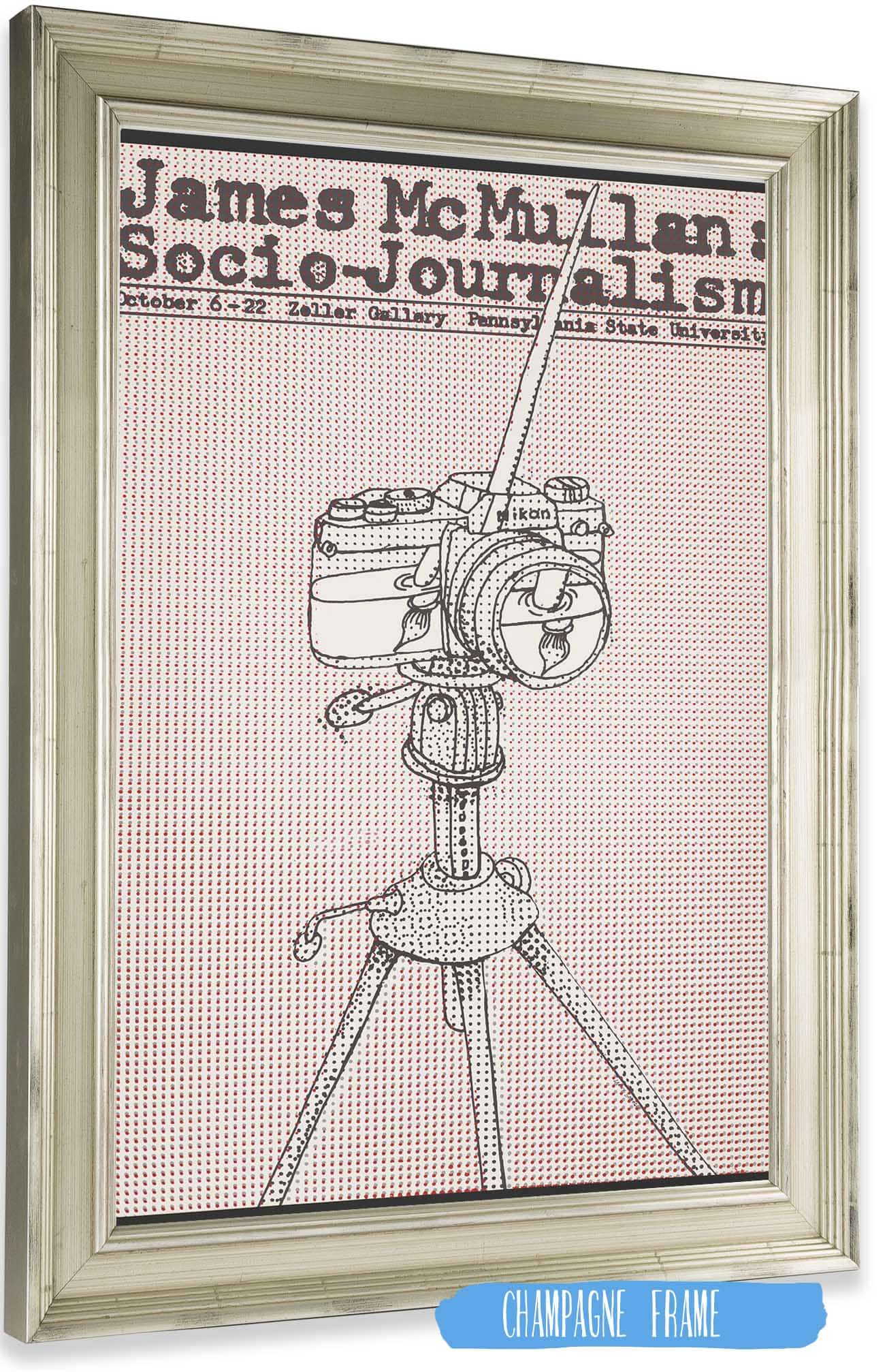 James Mcmullan Socio Journalism by Lanny Sommese Posters, Prints, & Visual Artwork