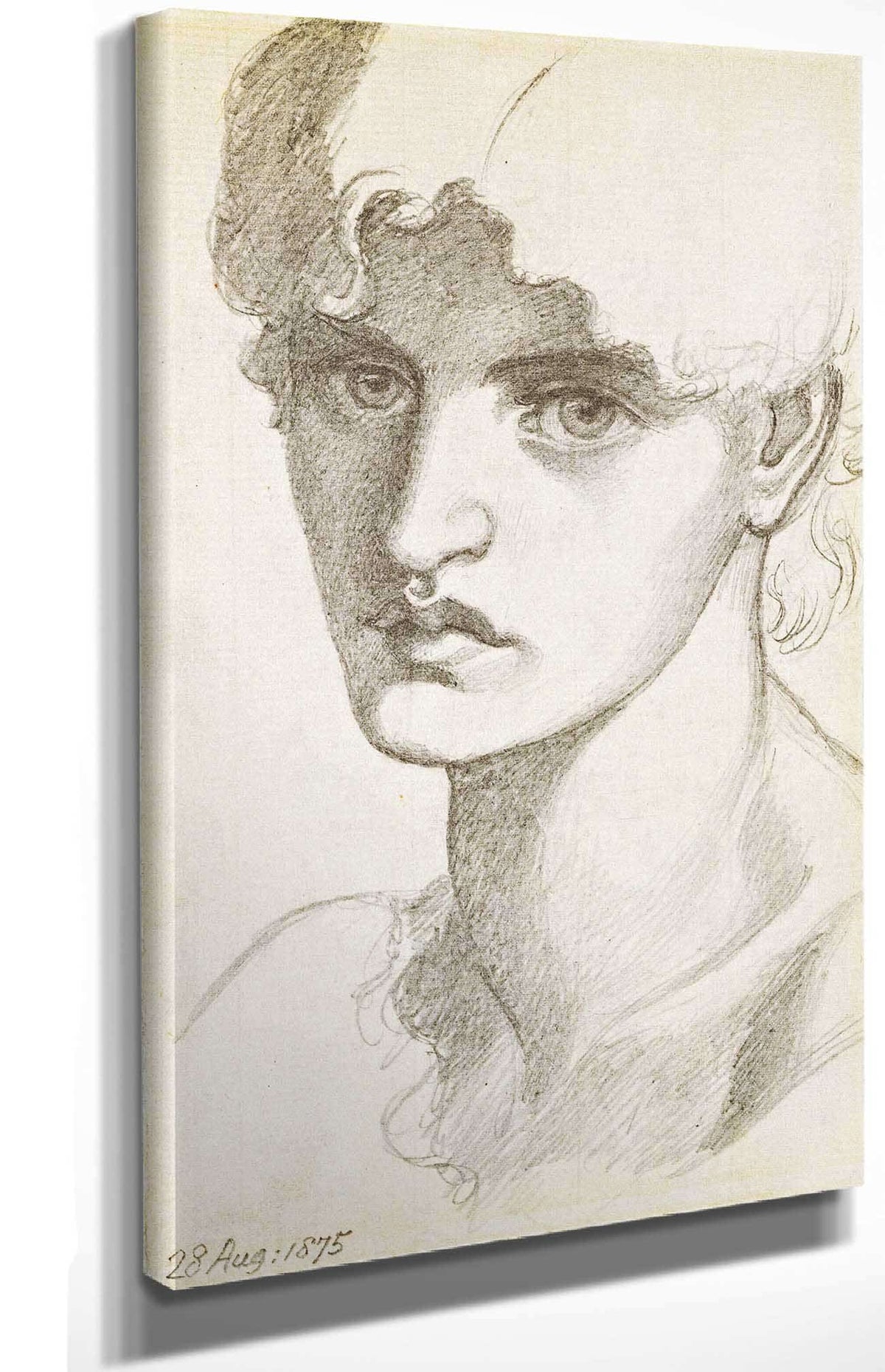 Jane Morris by Dante Gabriel Rossetti Posters, Prints, & Visual Artwork