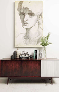 Jane Morris by Dante Gabriel Rossetti Posters, Prints, & Visual Artwork