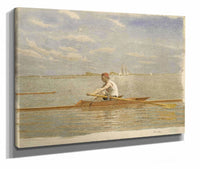 John Biglin In A Single Scull by Thomas Eakins Posters, Prints, & Visual Artwork