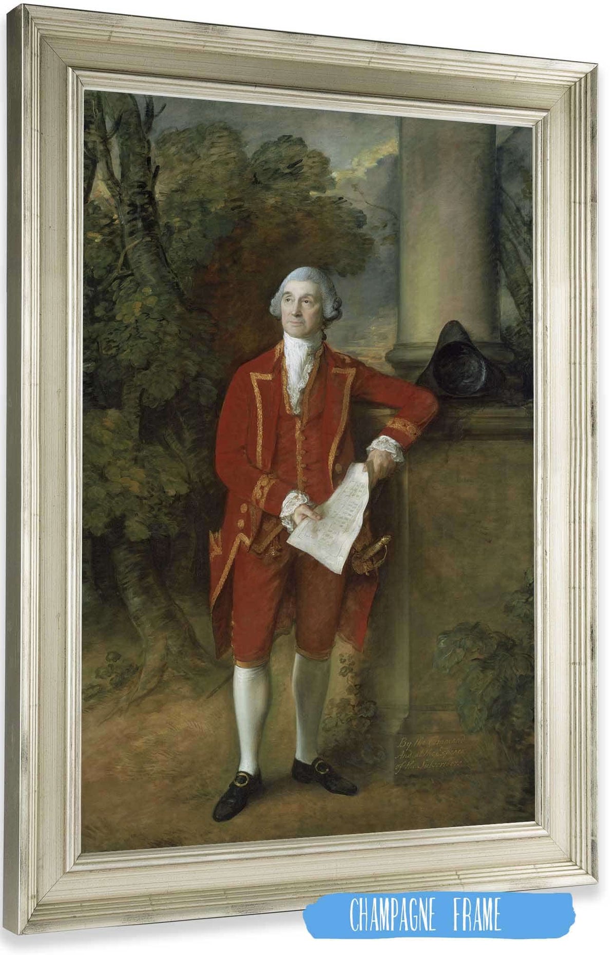 John Eld Of Seighford Hall Stafford by Thomas Gainsborough Posters, Prints, & Visual Artwork