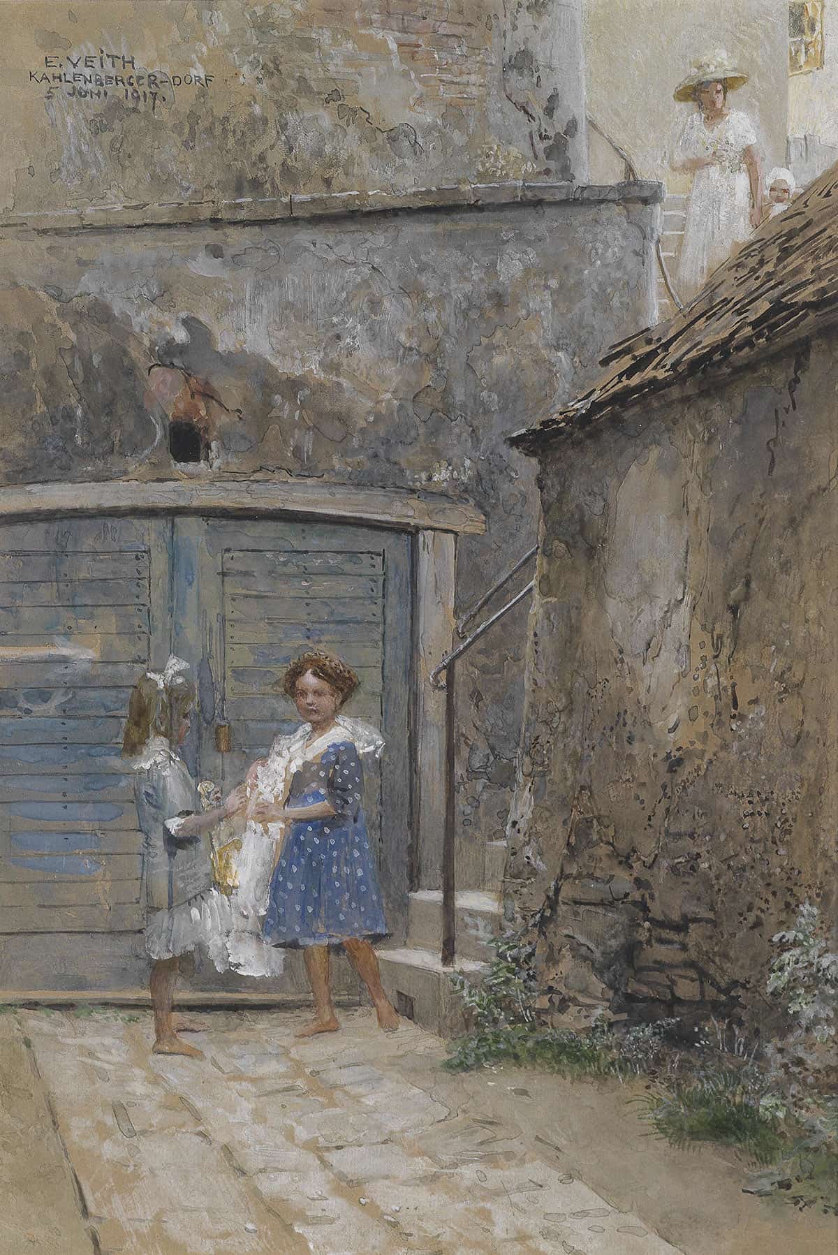 Kahlenbergerdorf by Eduard Veith Posters, Prints, & Visual Artwork
