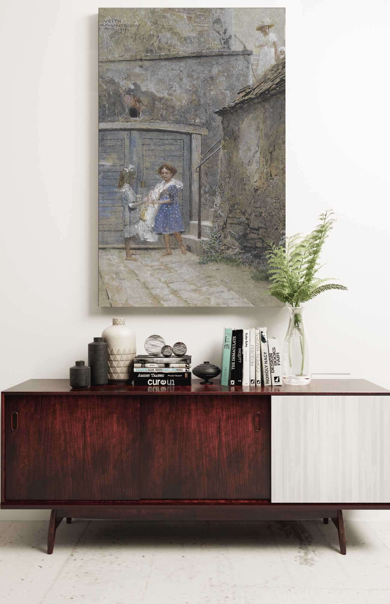Kahlenbergerdorf by Eduard Veith Posters, Prints, & Visual Artwork
