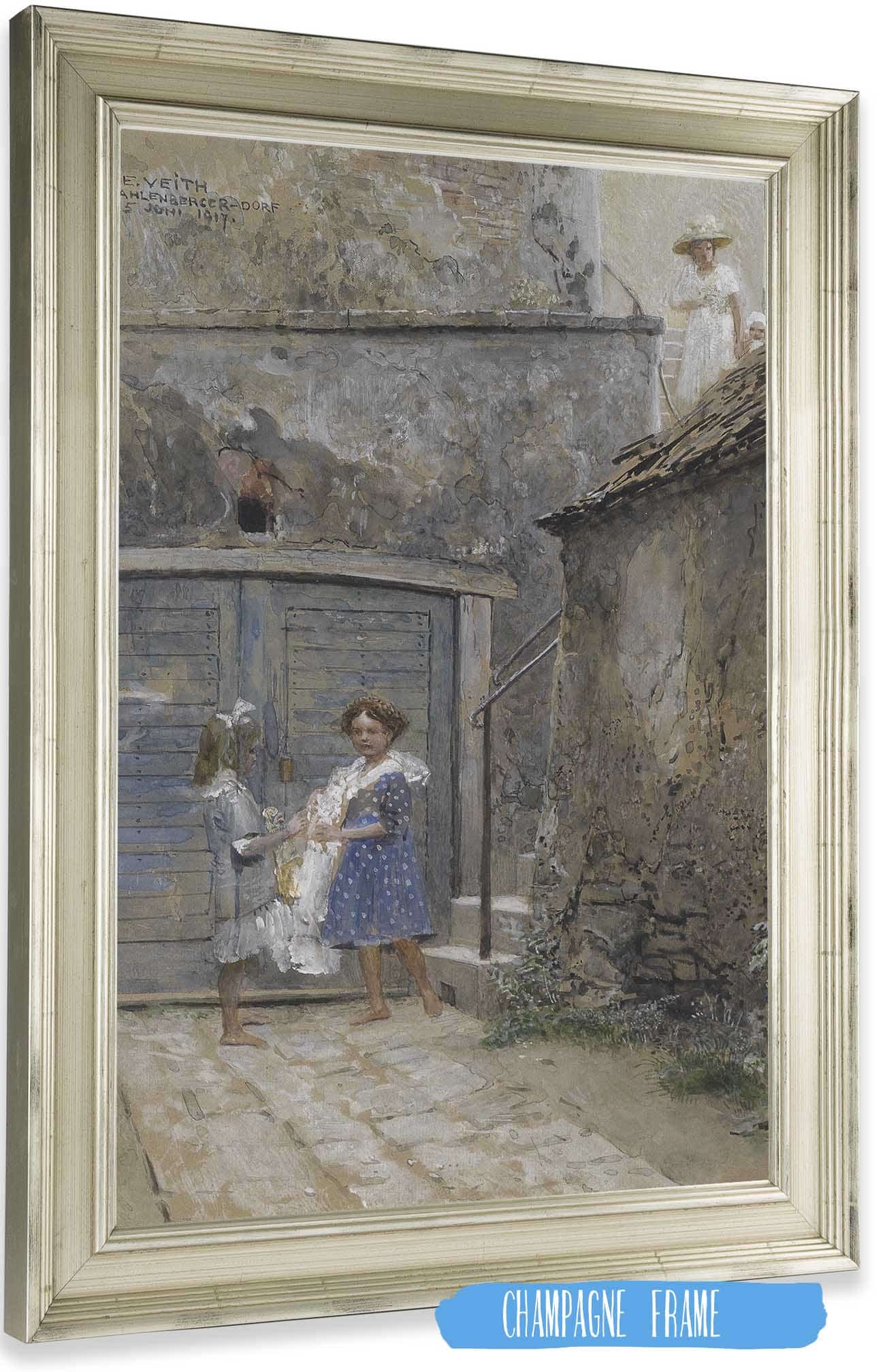 Kahlenbergerdorf by Eduard Veith Posters, Prints, & Visual Artwork