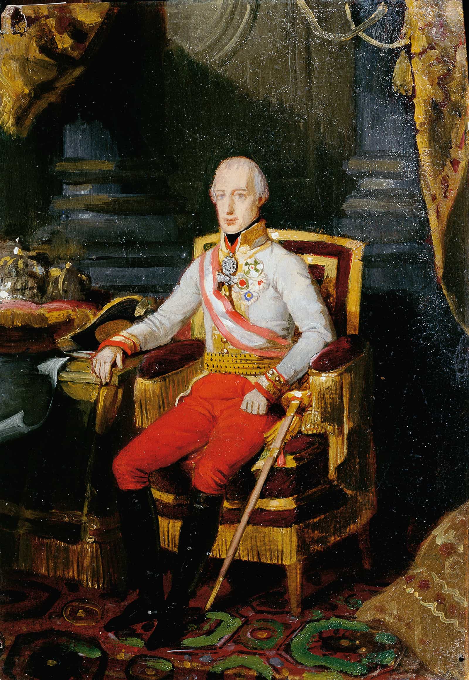Kaiser Franz I Von Osterreich by Johann Peter Krafft Posters, Prints, & Visual Artwork
