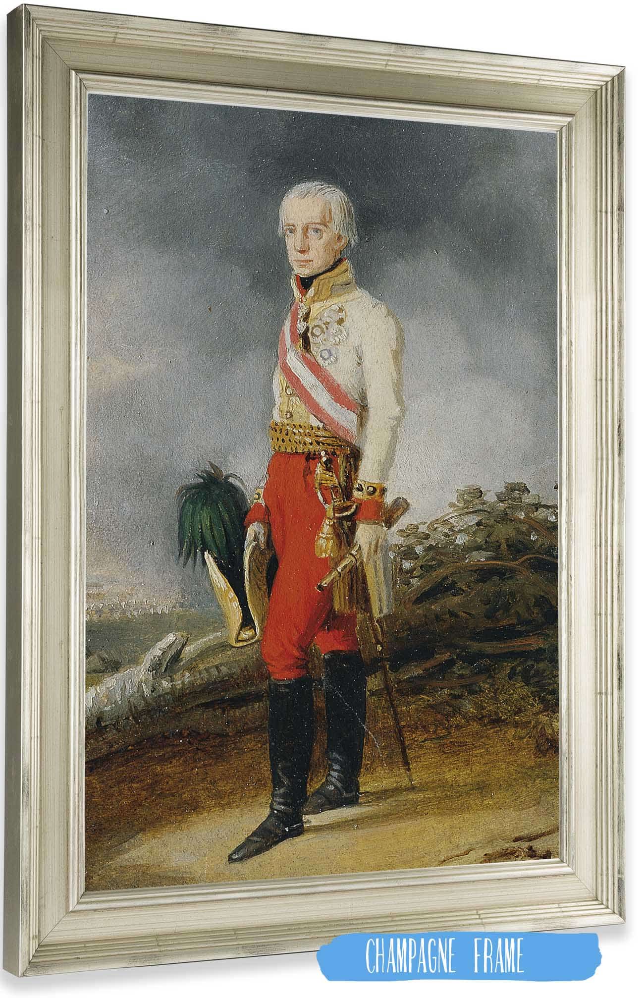 Kaiser Franz I Von Osterreich by Johann Peter Krafft Posters, Prints, & Visual Artwork
