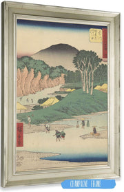 Kakegawa   by Ando Hiroshige Posters, Prints, & Visual Artwork