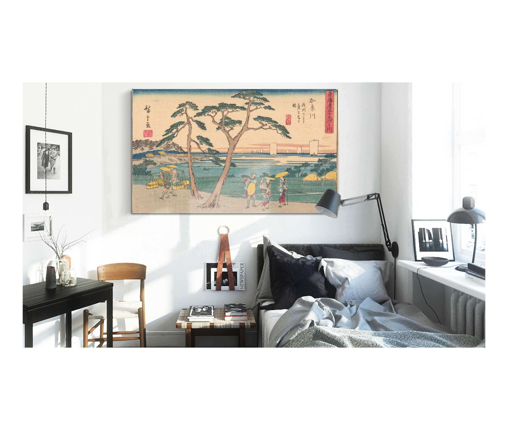 Kanagawa   by Ando Hiroshige Posters, Prints, & Visual Artwork