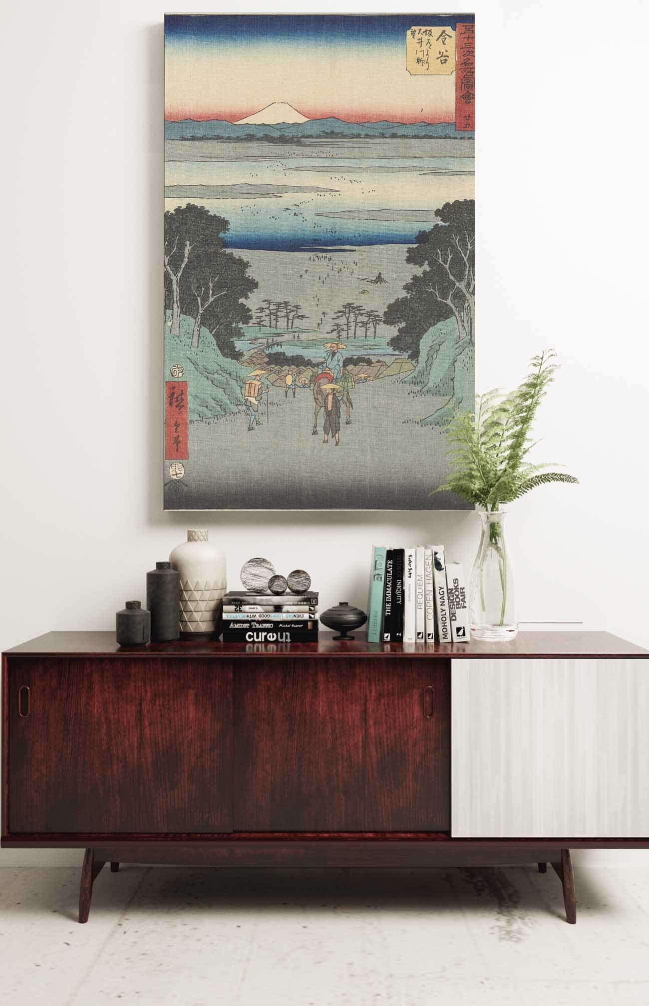 Kanaya   by Ando Hiroshige Posters, Prints, & Visual Artwork