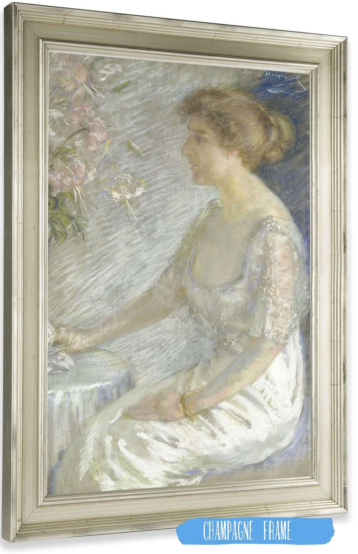 Katherine Hemmick Johnson by Alice Pike Barney Posters, Prints, & Visual Artwork