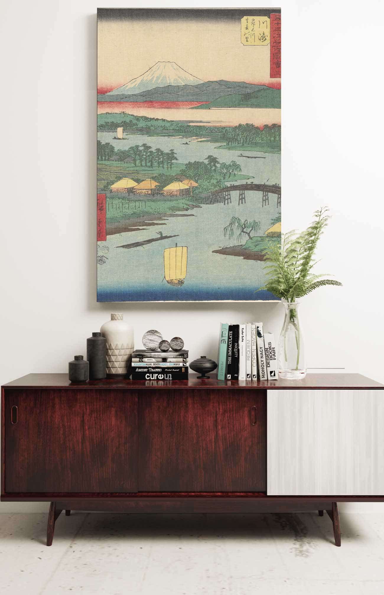 Kawasaki   by Ando Hiroshige Posters, Prints, & Visual Artwork