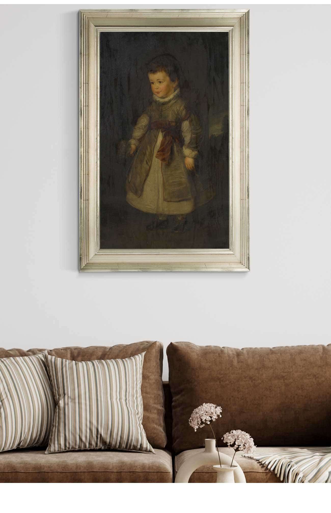 Kinderbildnis Grobnichte Hans Canons Around by Hans Canon Posters, Prints, & Visual Artwork