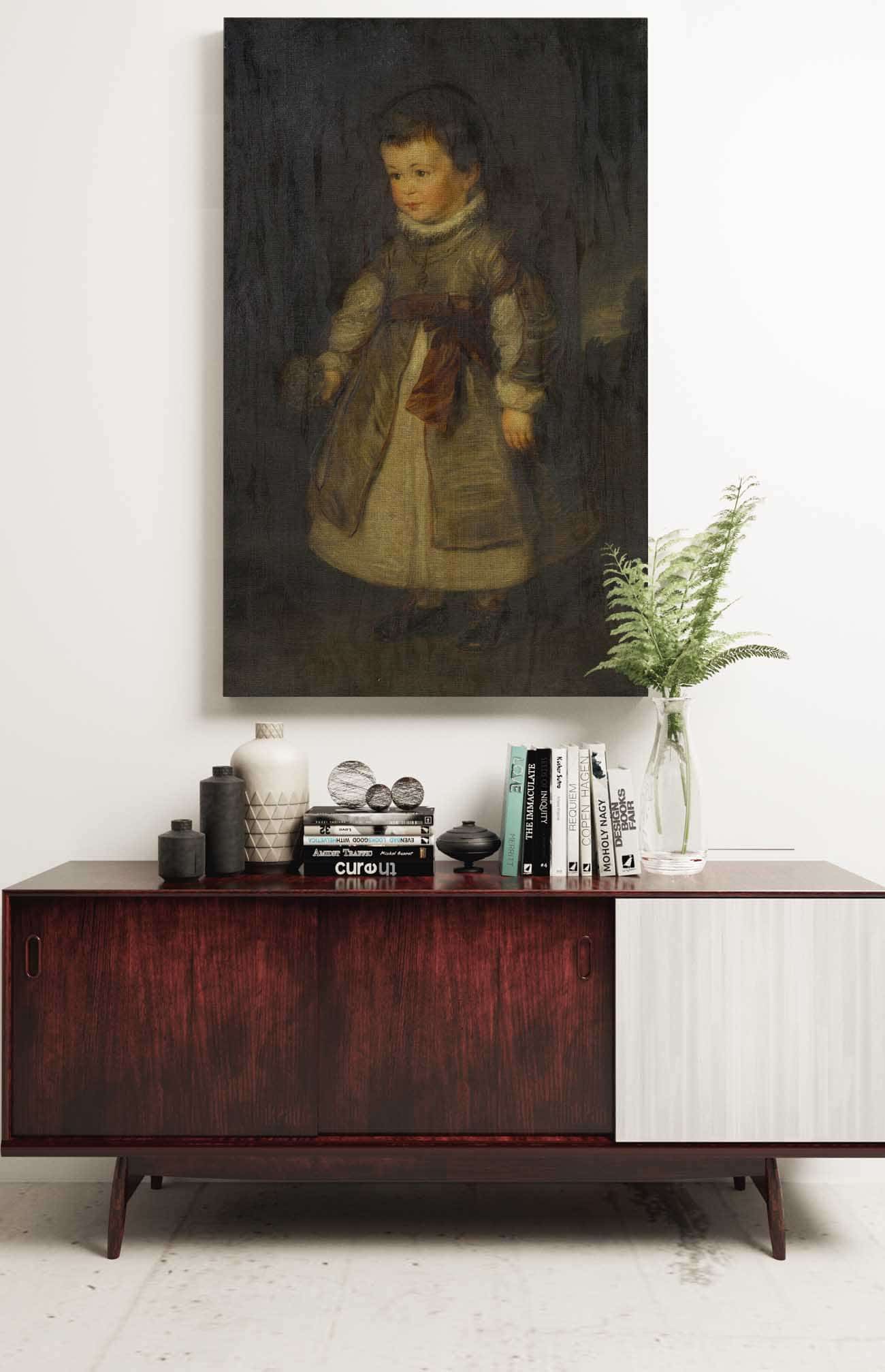 Kinderbildnis Grobnichte Hans Canons Around by Hans Canon Posters, Prints, & Visual Artwork