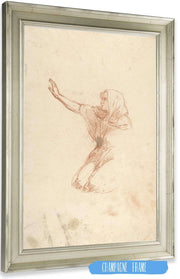 Kneeling Woman by Isidore Pils Posters, Prints, & Visual Artwork