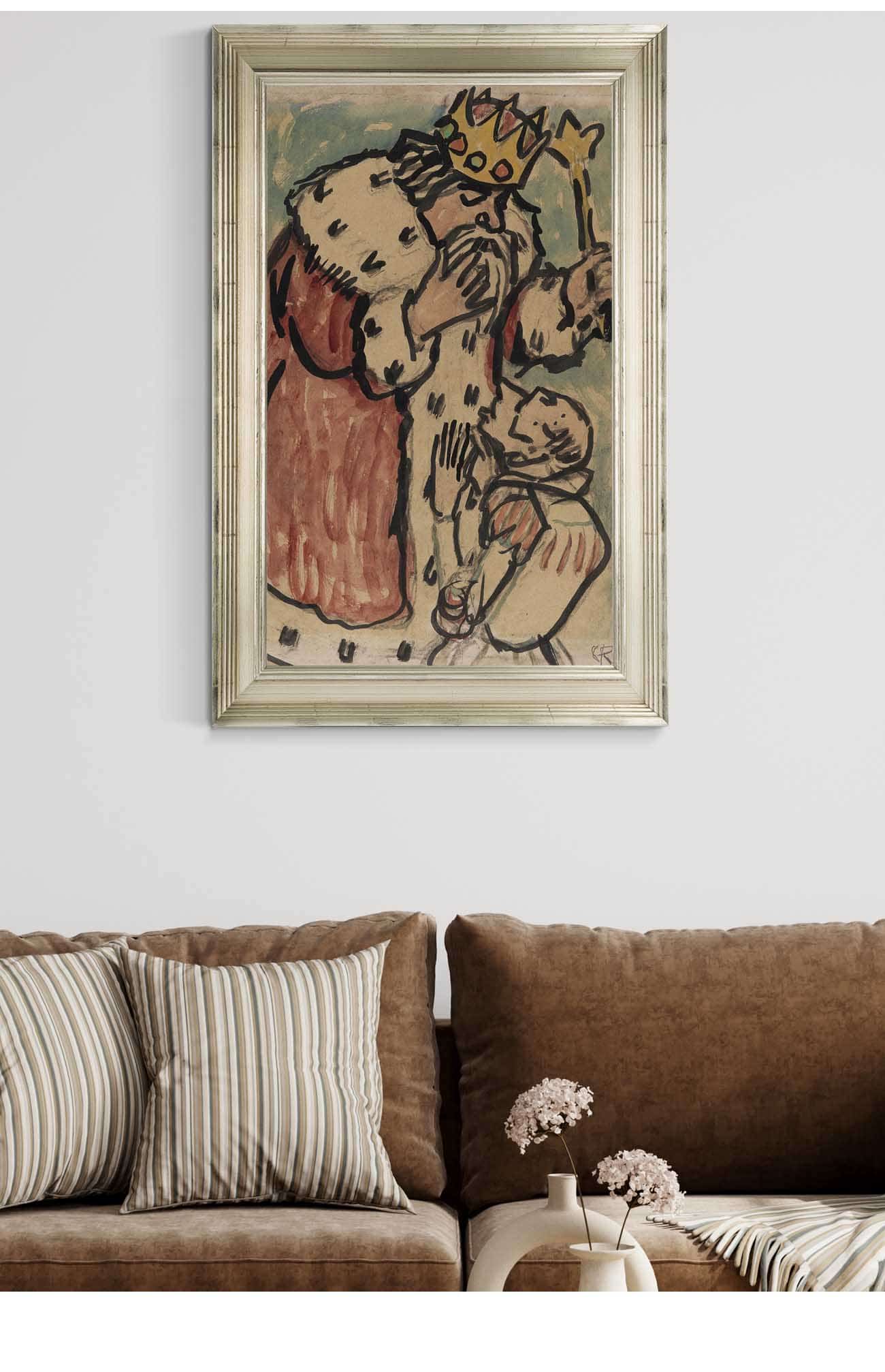 Konig by Christian Rohlfs Posters, Prints, & Visual Artwork