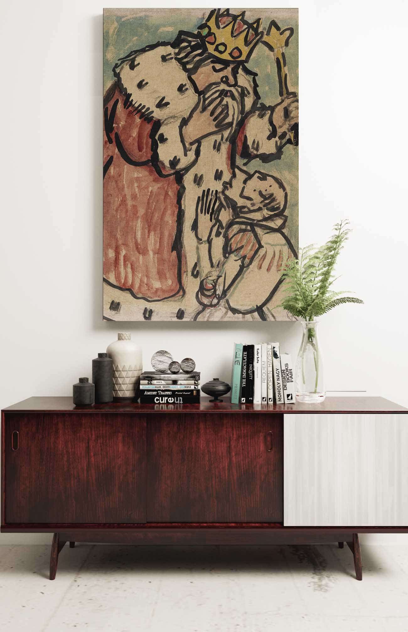 Konig by Christian Rohlfs Posters, Prints, & Visual Artwork
