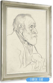 Kop Van Een Oude Man Van Opzij by Richard Nicolaus Roland Holst Posters, Prints, & Visual Artwork