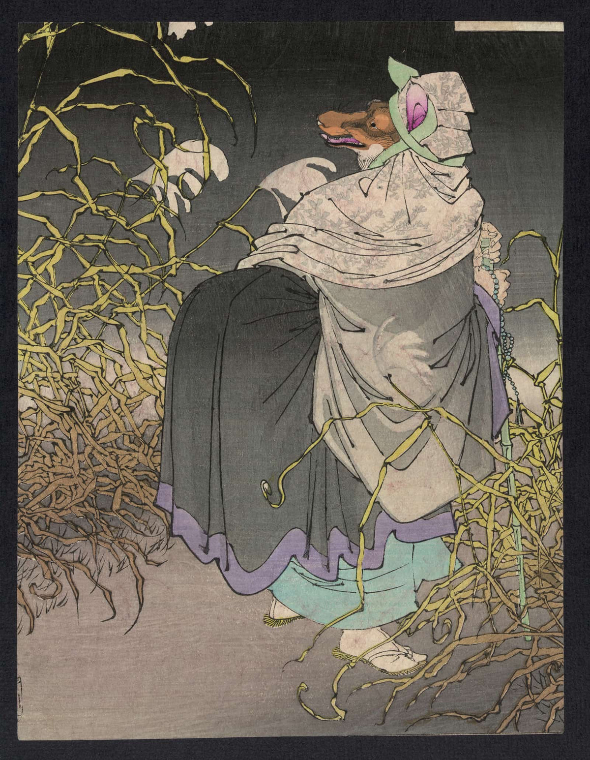 Koshi No Tsuki by Tsukioka Yoshitoshi Posters, Prints, & Visual Artwork