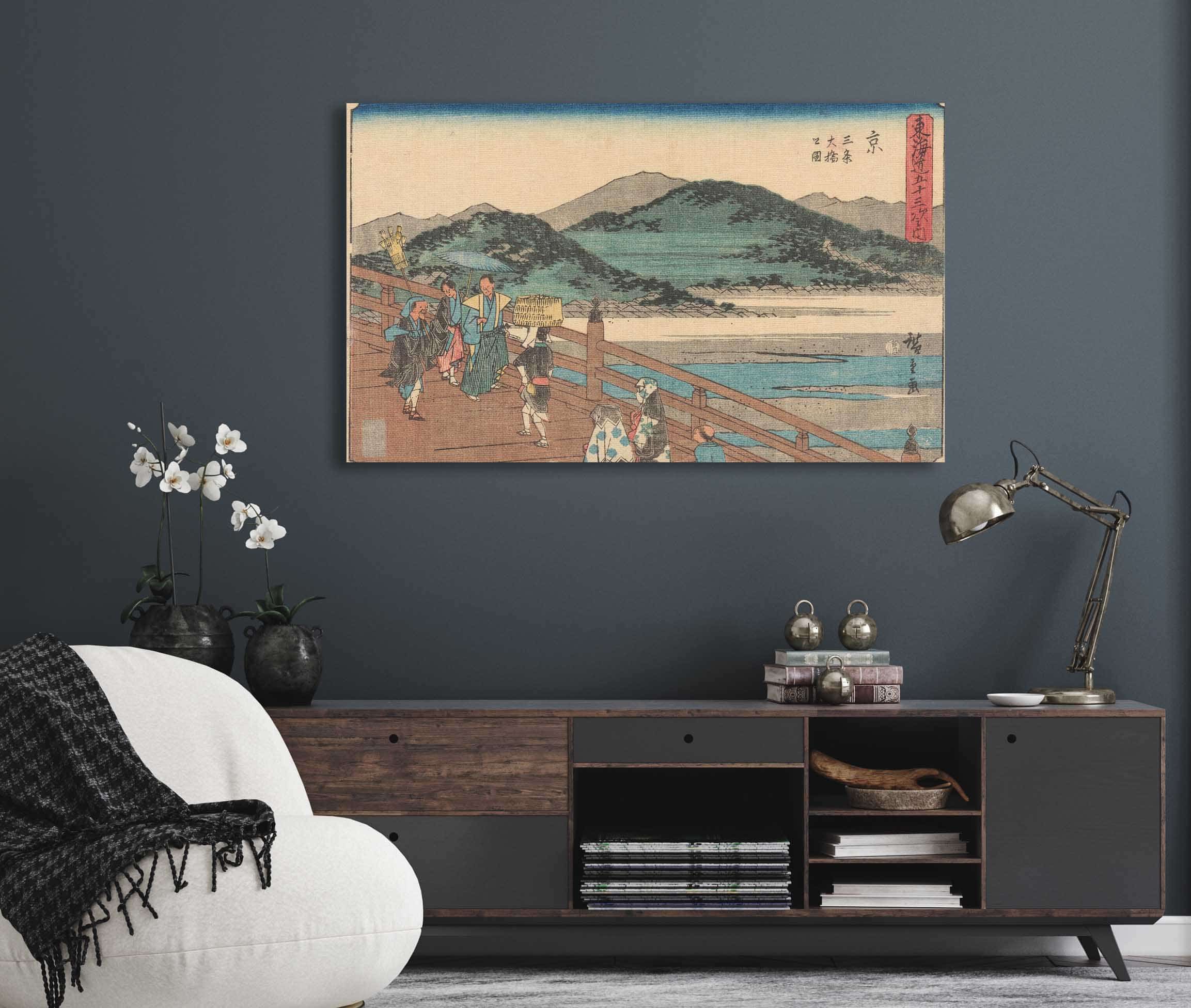 Kyoto   by Ando Hiroshige Posters, Prints, & Visual Artwork