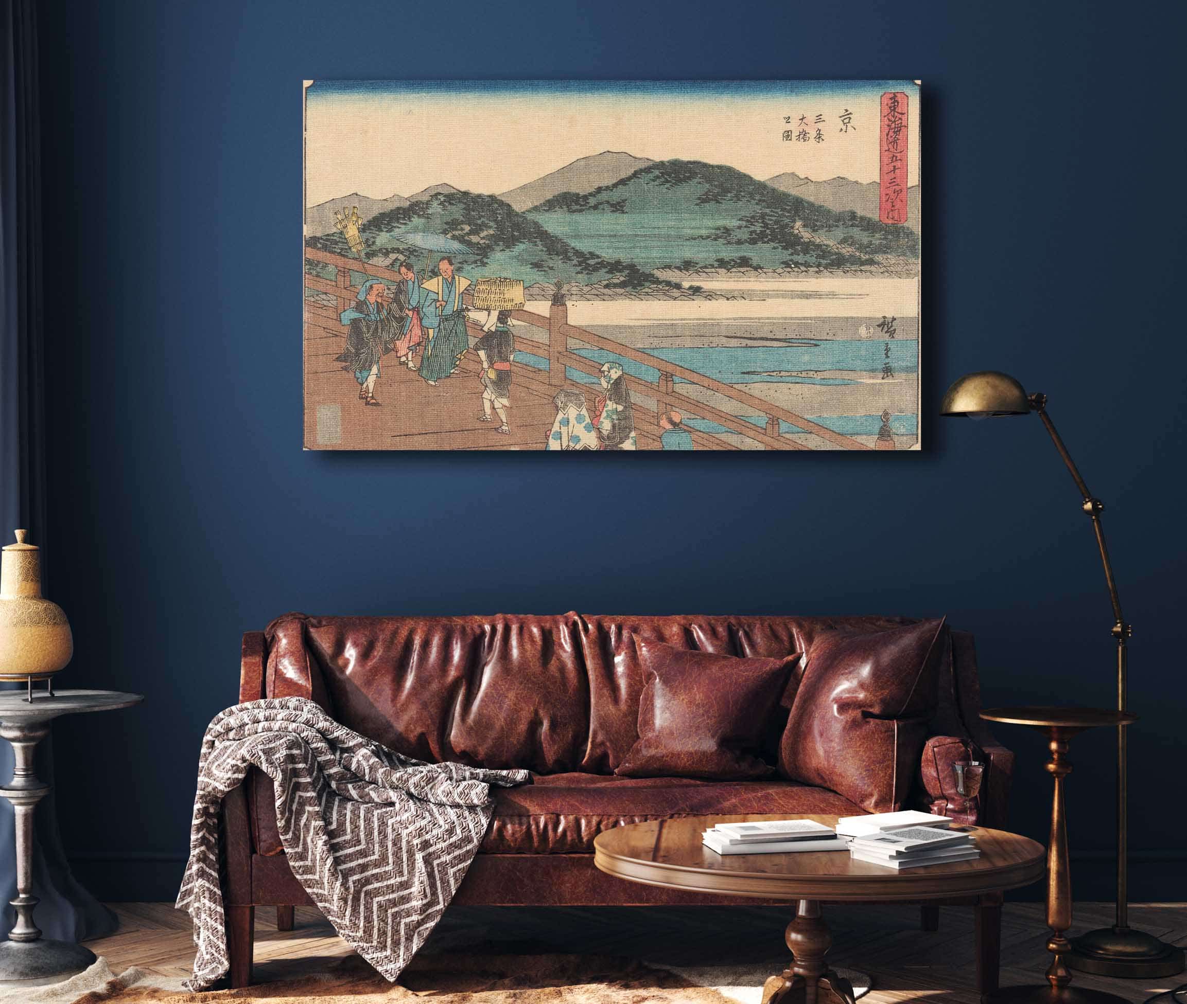 Kyoto   by Ando Hiroshige Posters, Prints, & Visual Artwork