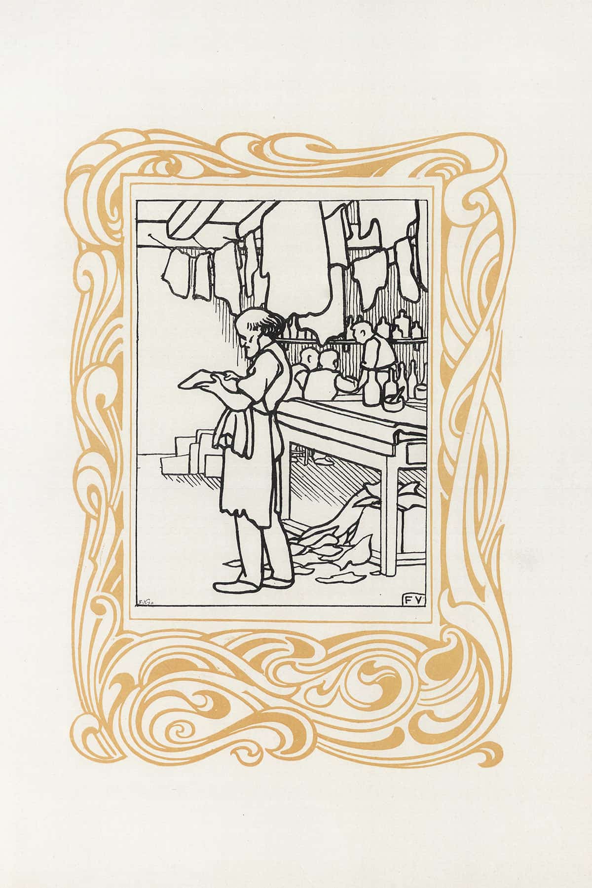 La Maroquinerie by Felix Vallotton Posters, Prints, & Visual Artwork